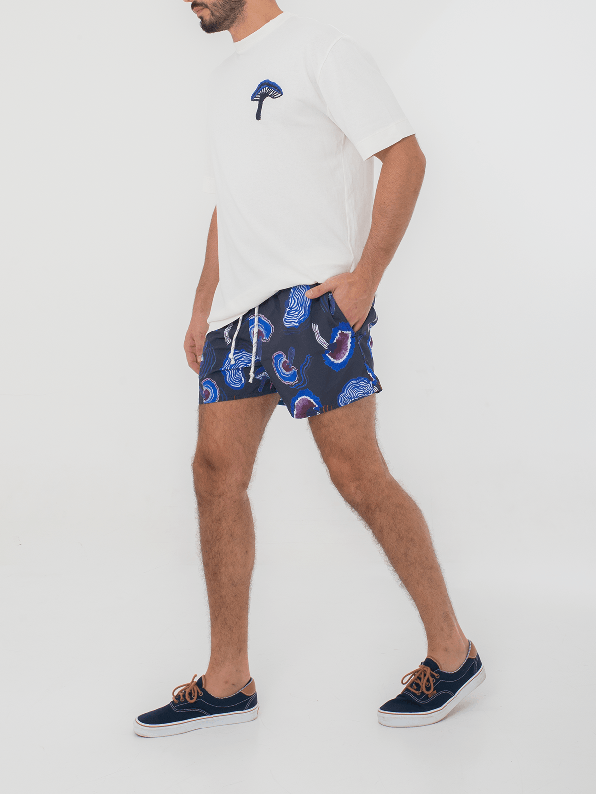 Short Mushroom Navy NIINI & Parioca