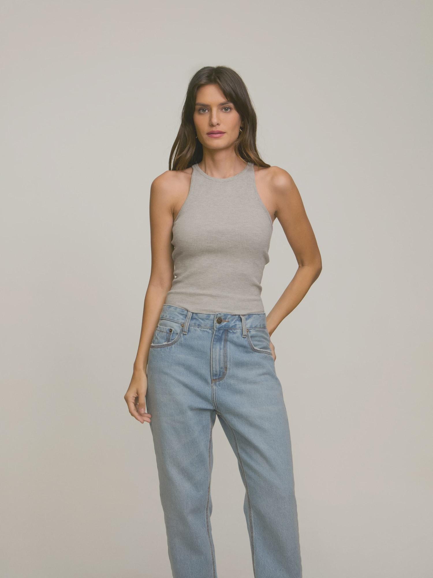 Regata Tricot Rib Mescla