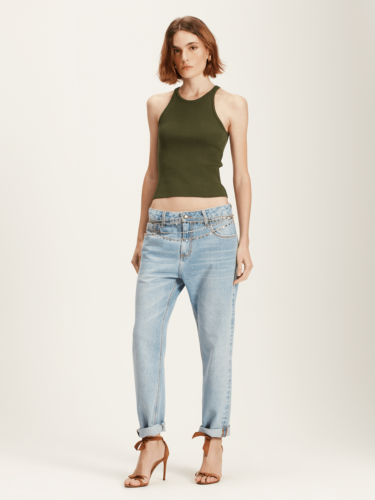 Regata Tricot Rib Olive Regata Tricot Rib Olive