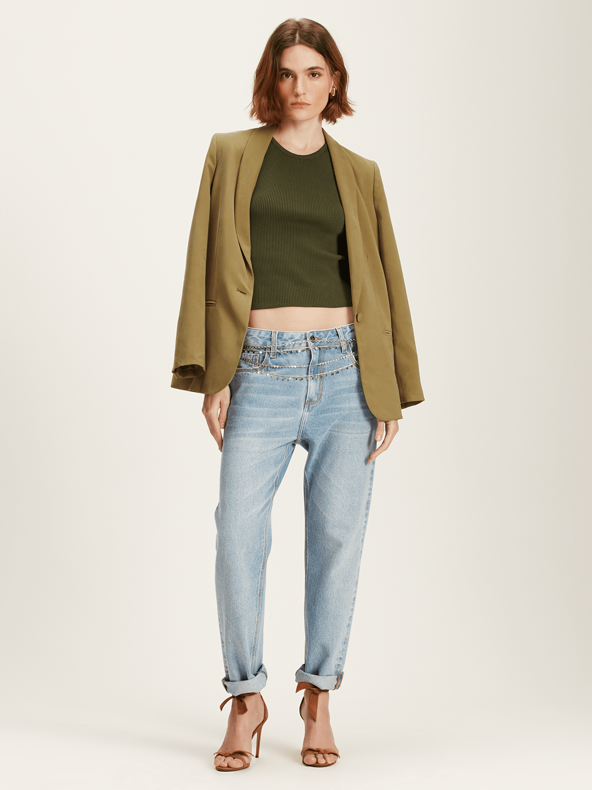 Regata Tricot Rib Olive Regata Tricot Rib Olive