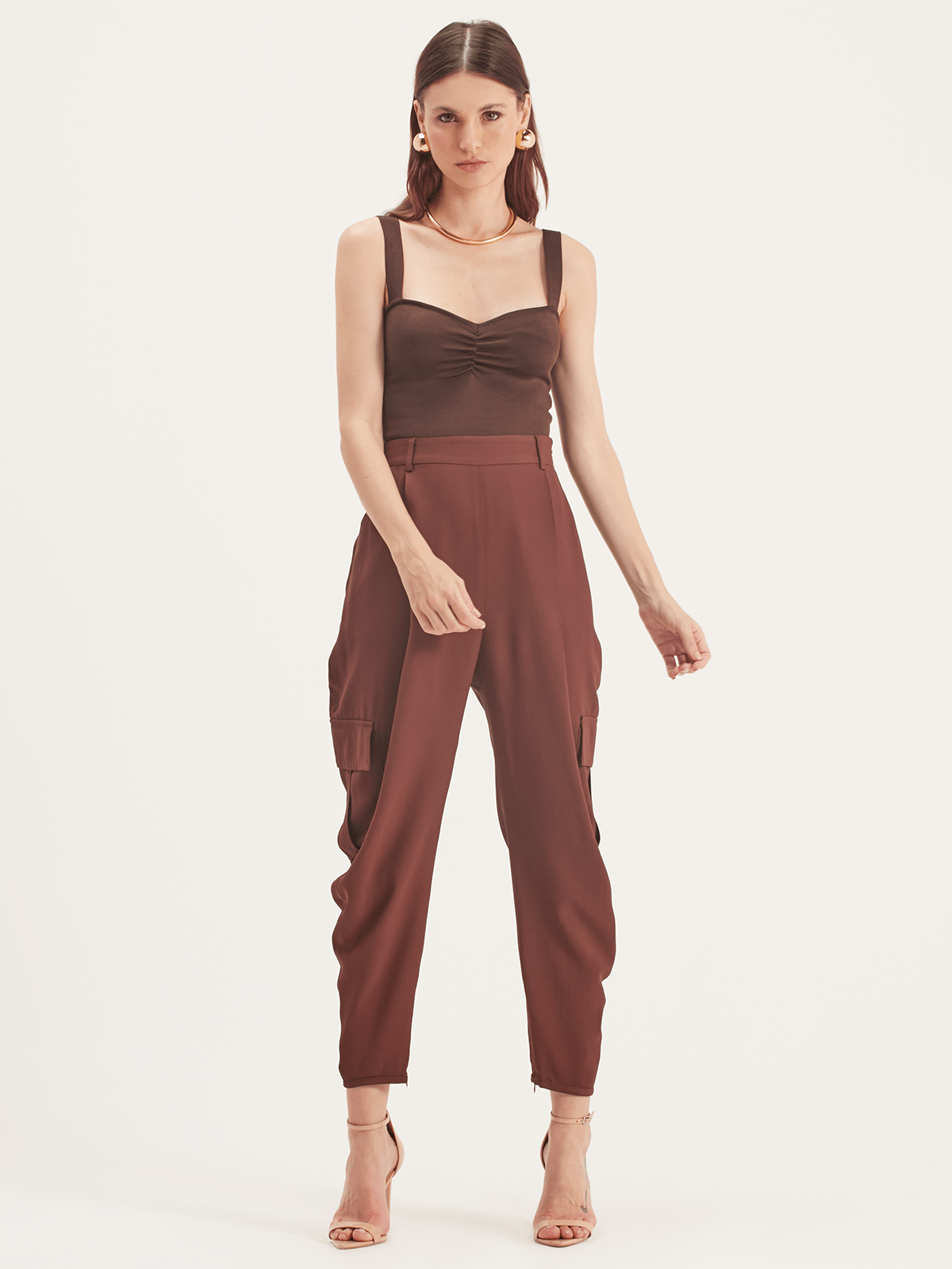 Calça Jogger Lola Chocolate Calça Jogger Lola Chocolate