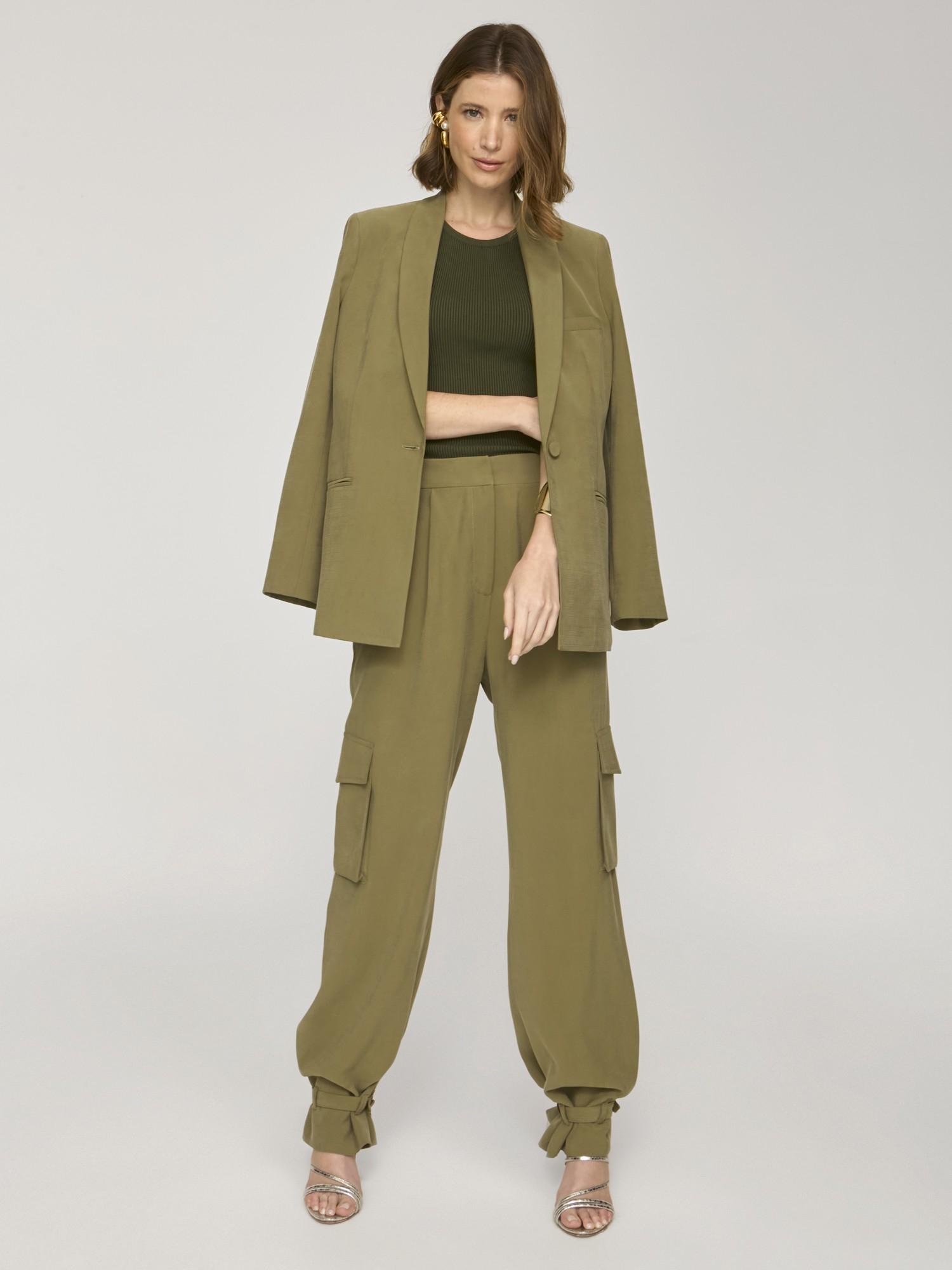 Regata Tricot Rib Militar Regata Tricot Rib Militar