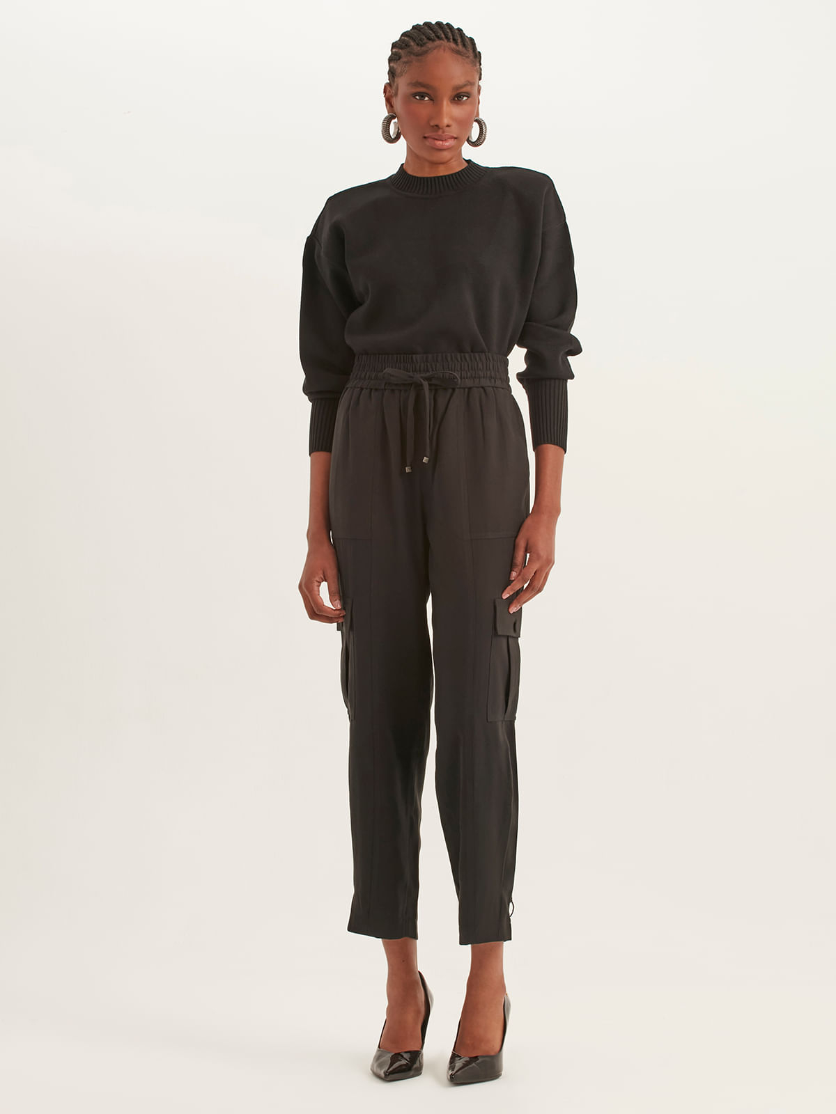 Calça Jogger Essential Black