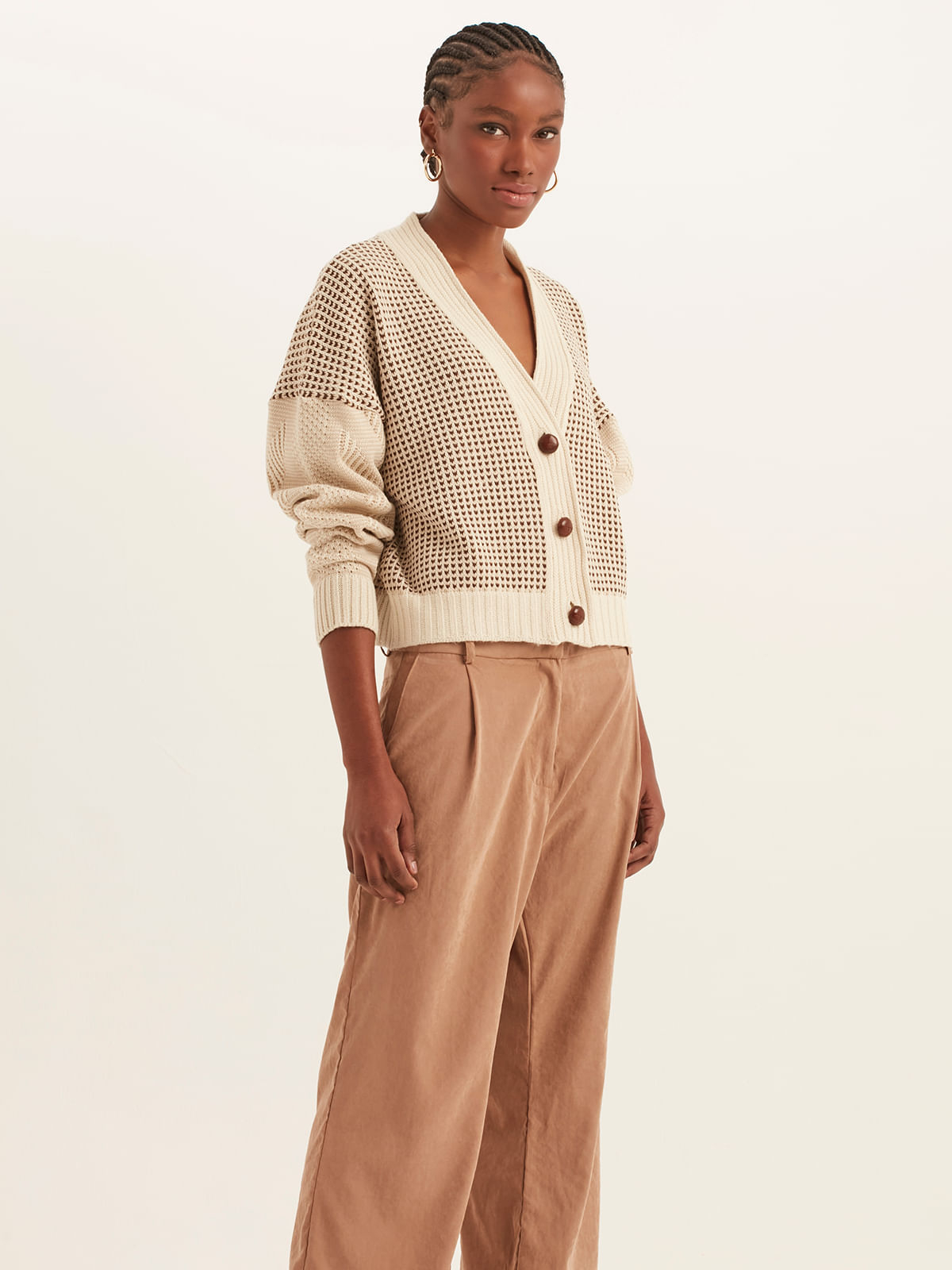 Cardigan Duda Chocolate
