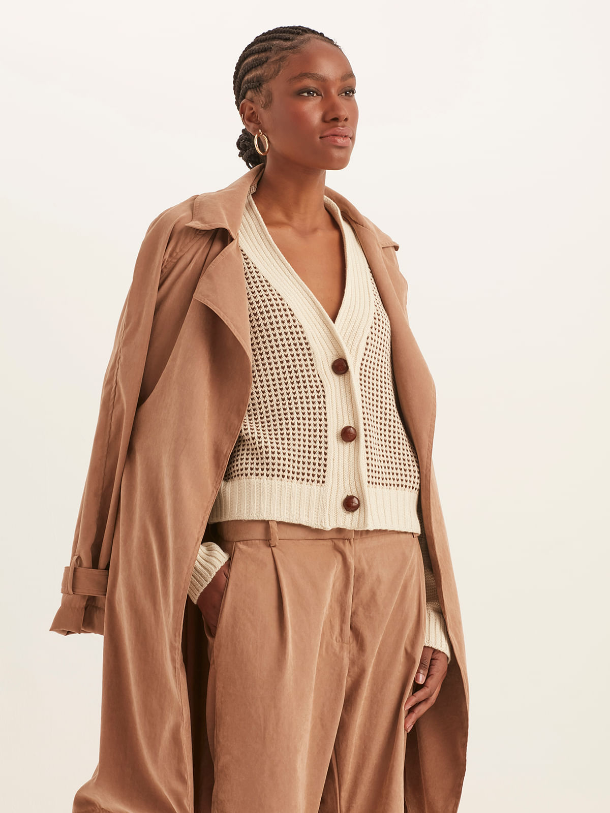 Cardigan Duda Chocolate