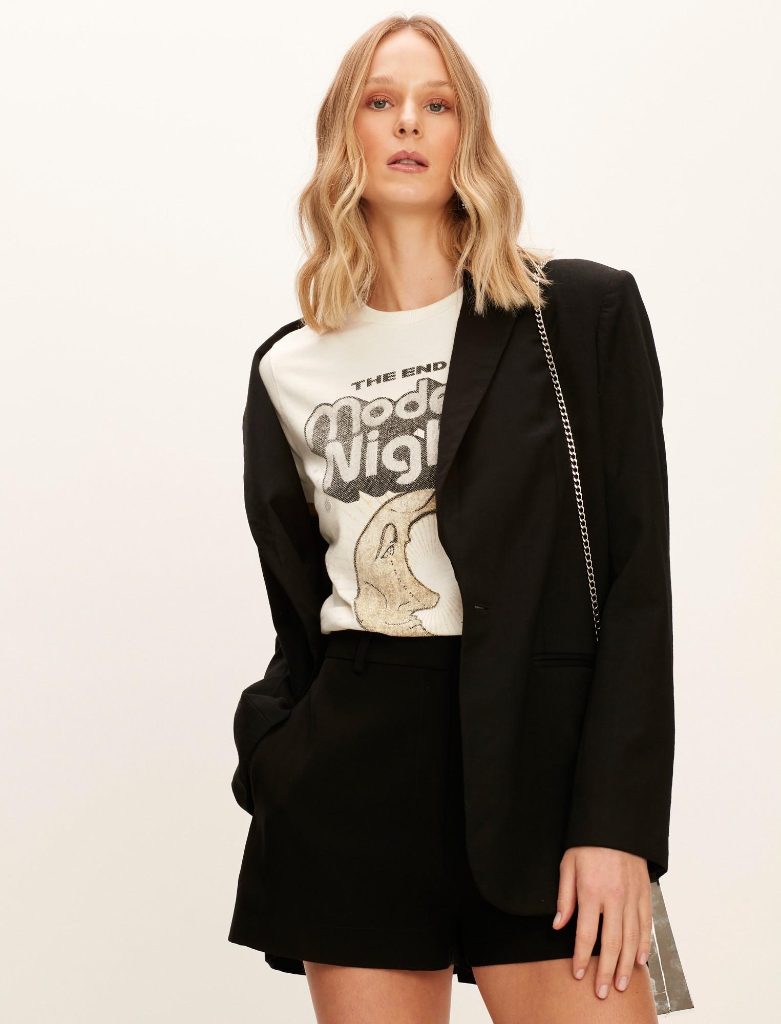 Blazer Oversized Amber Black Blazer Oversized Amber Black