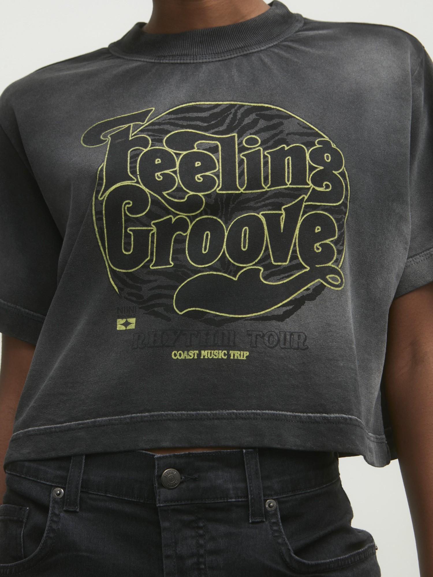 T-Shirt Feeling Groove Stone