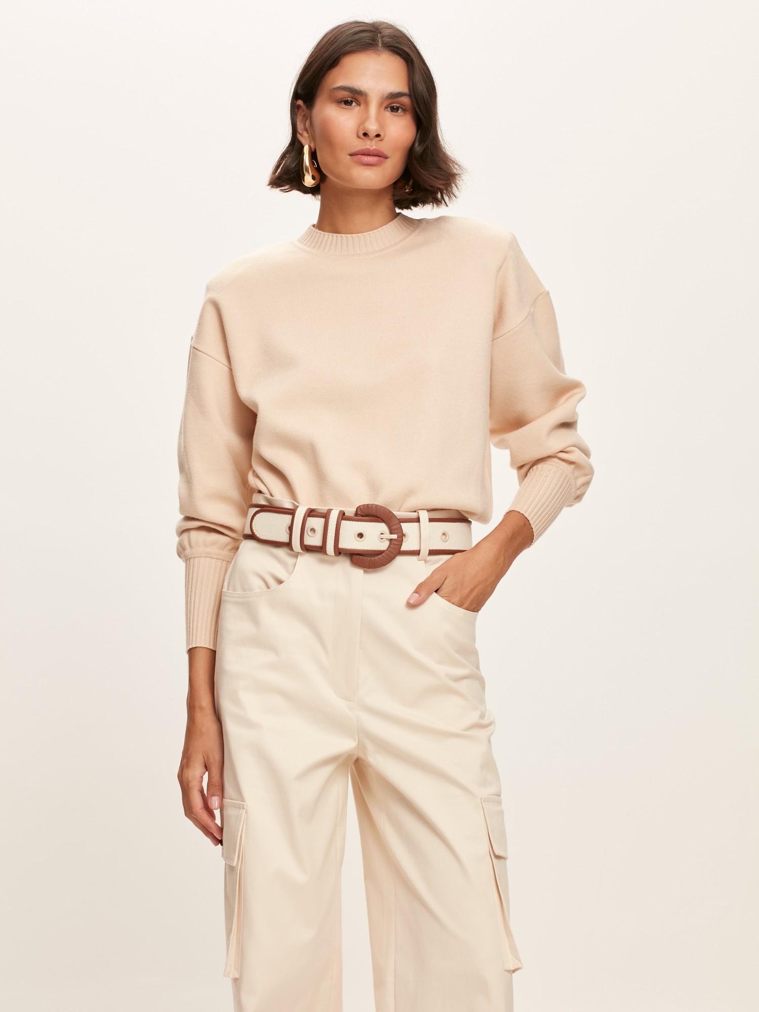 Pull Vic Tricot Beige Pull Vic Tricot Beige