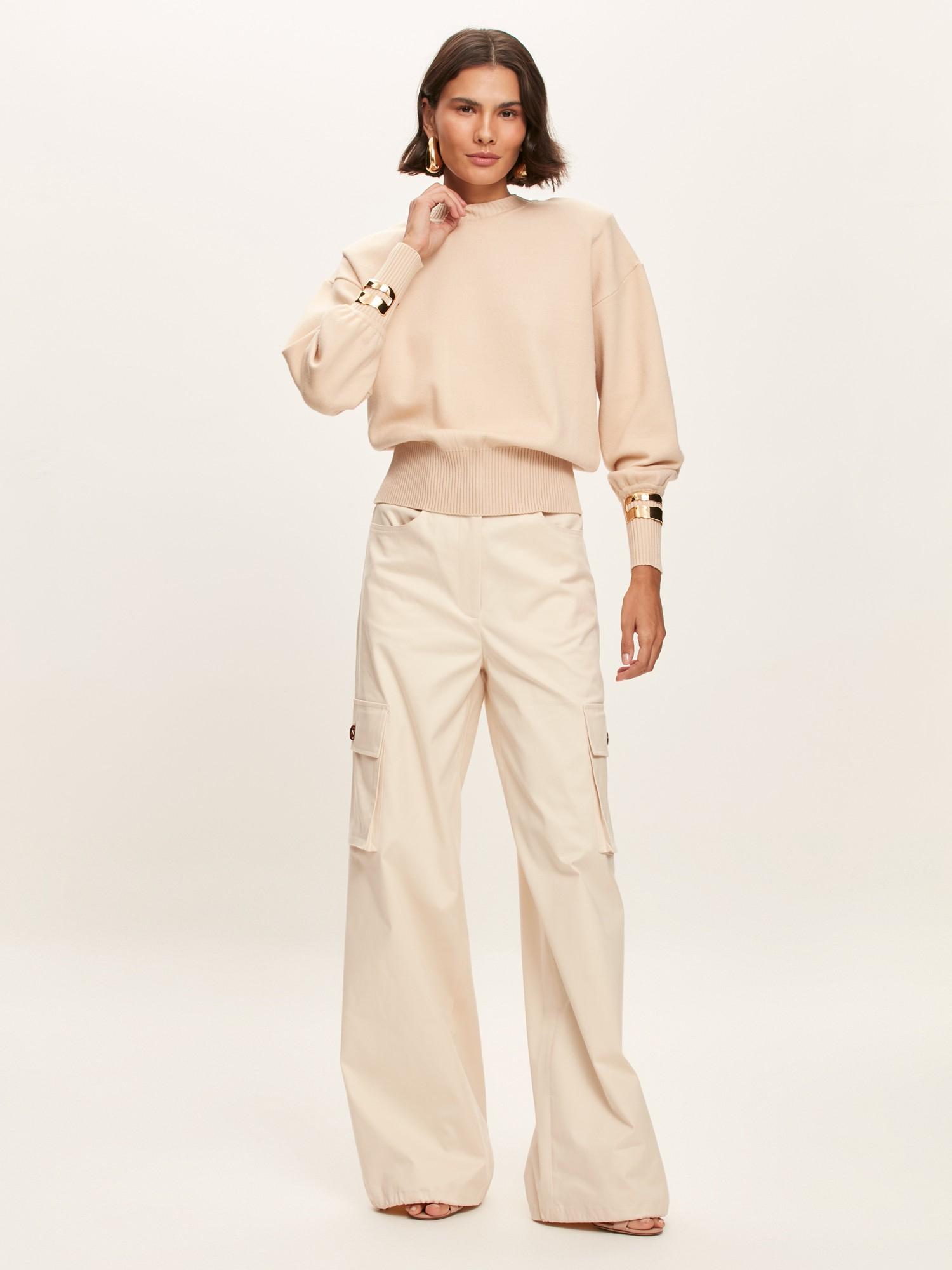 Pull Vic Tricot Beige Pull Vic Tricot Beige