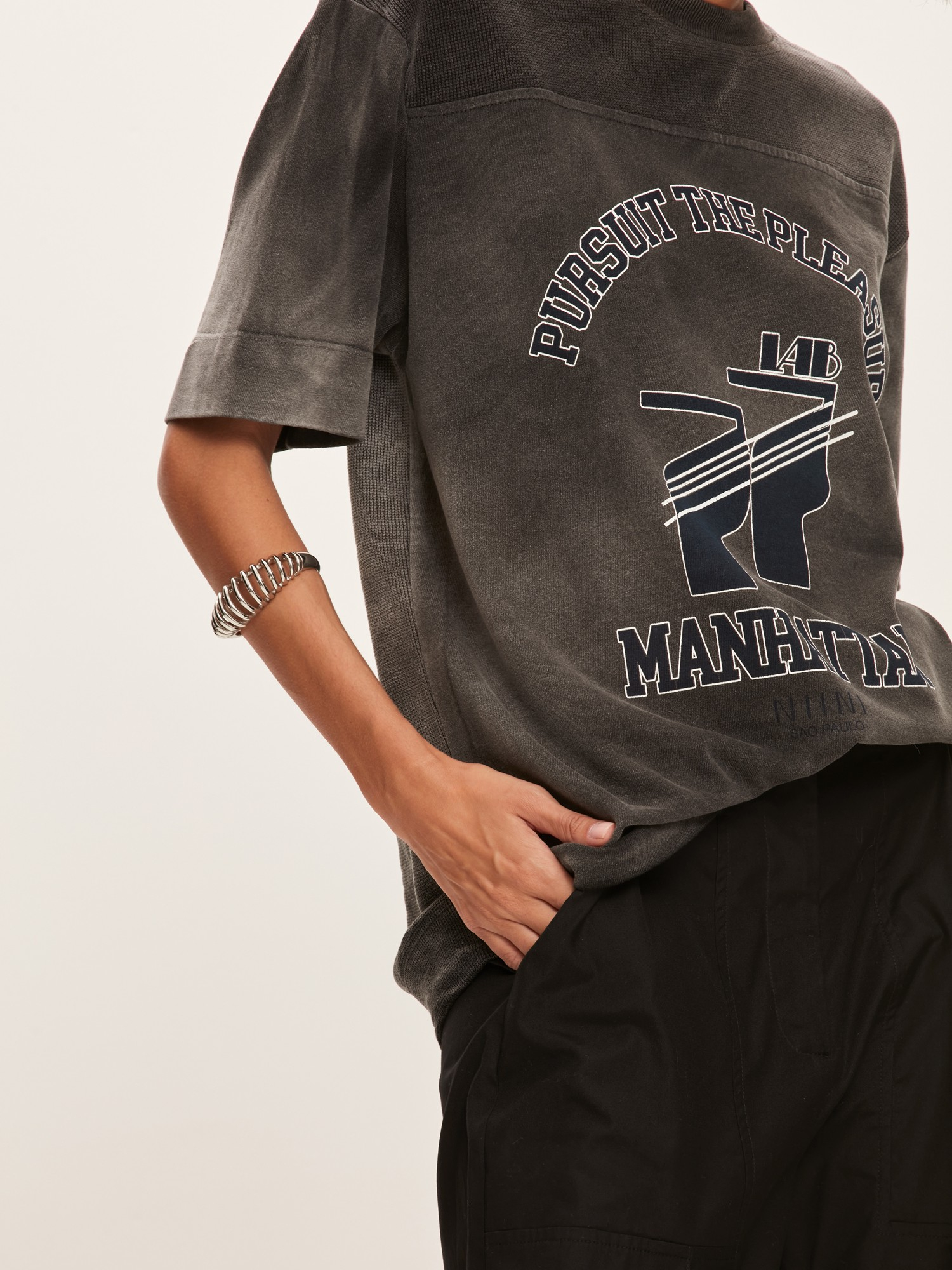 T-Shirt Oversized Pleasure Stone T-Shirt Oversized Pleasure Stone