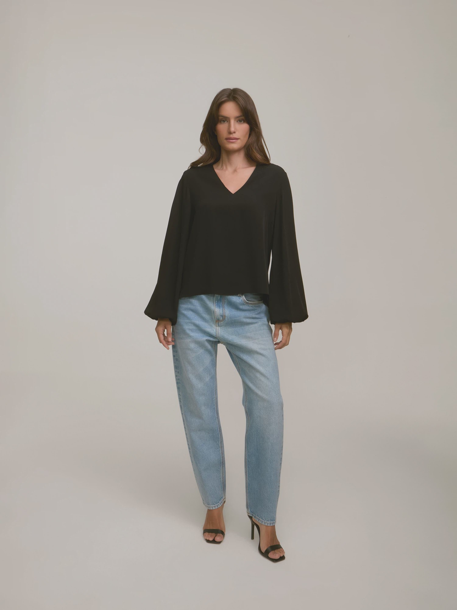 Blusa Leah Black