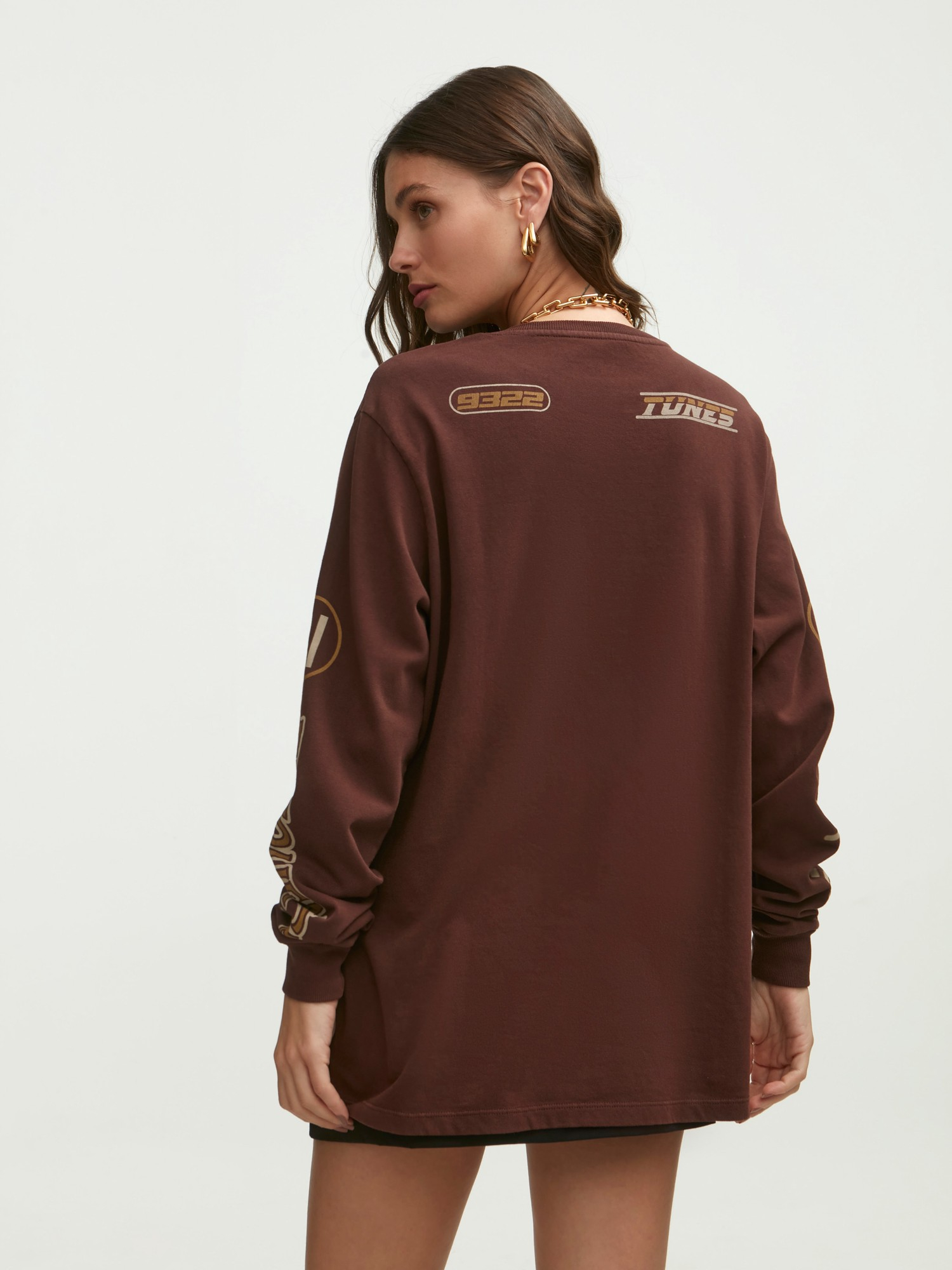 T-Shirt Frequency Brown