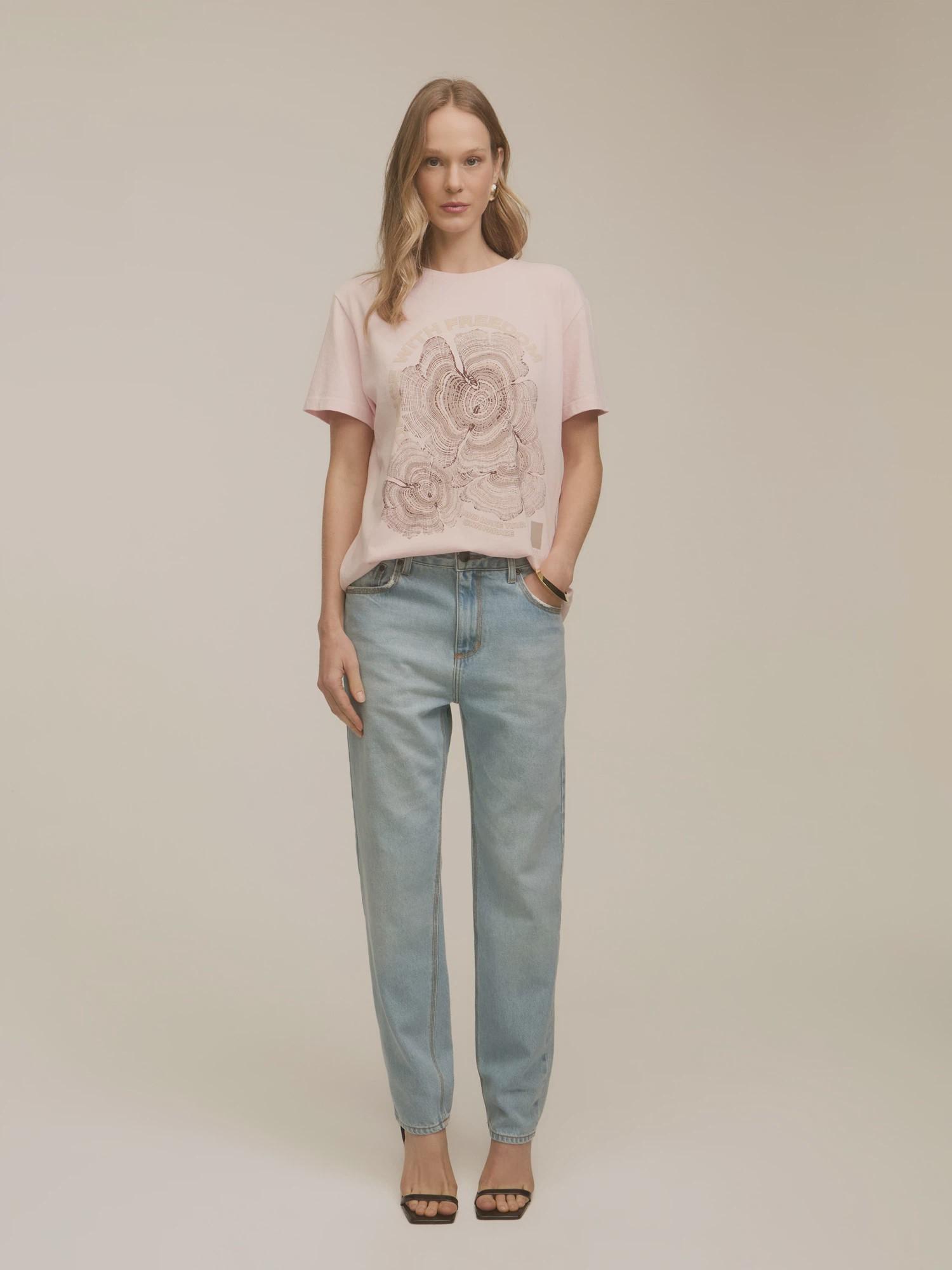 T-Shirt Freedom Light Pink T-Shirt Freedom Light Pink