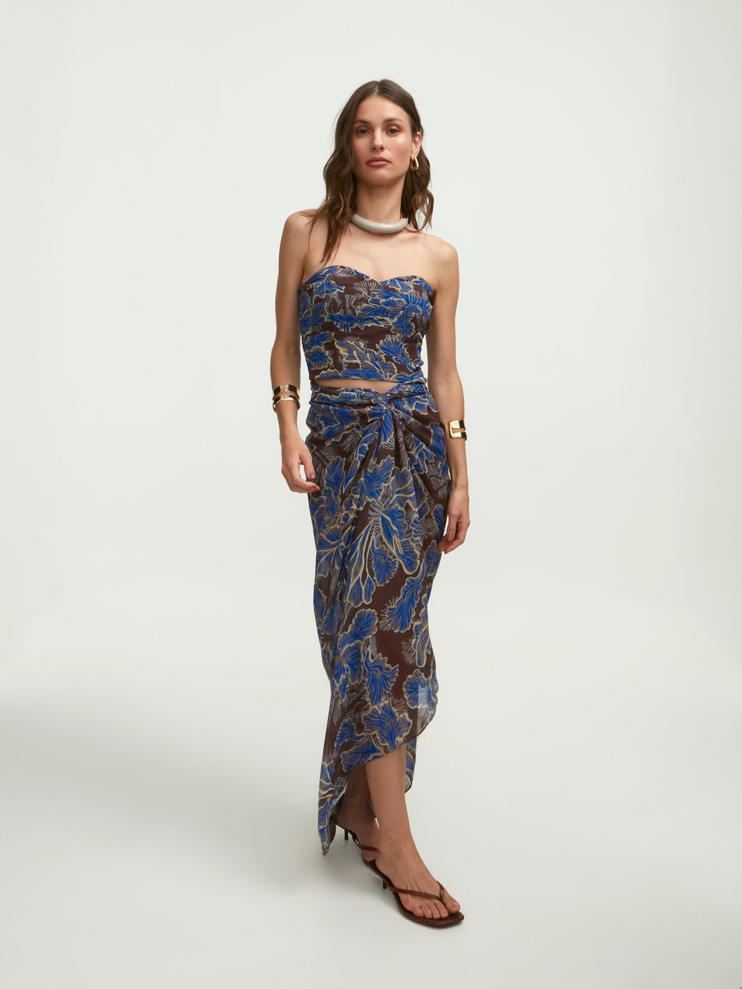 Vestido Lenço Emy Belga
