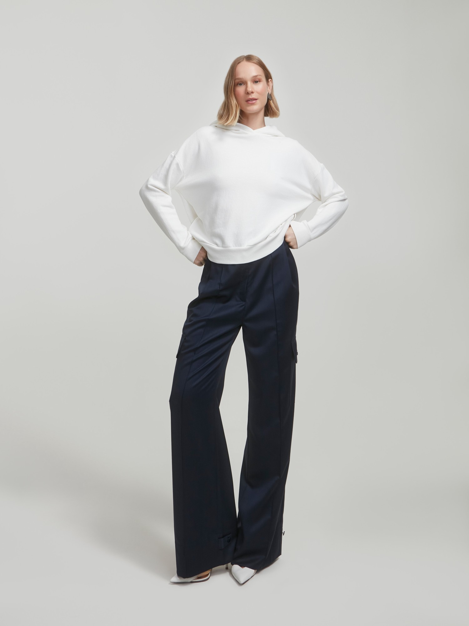 Moletom Lara Off White