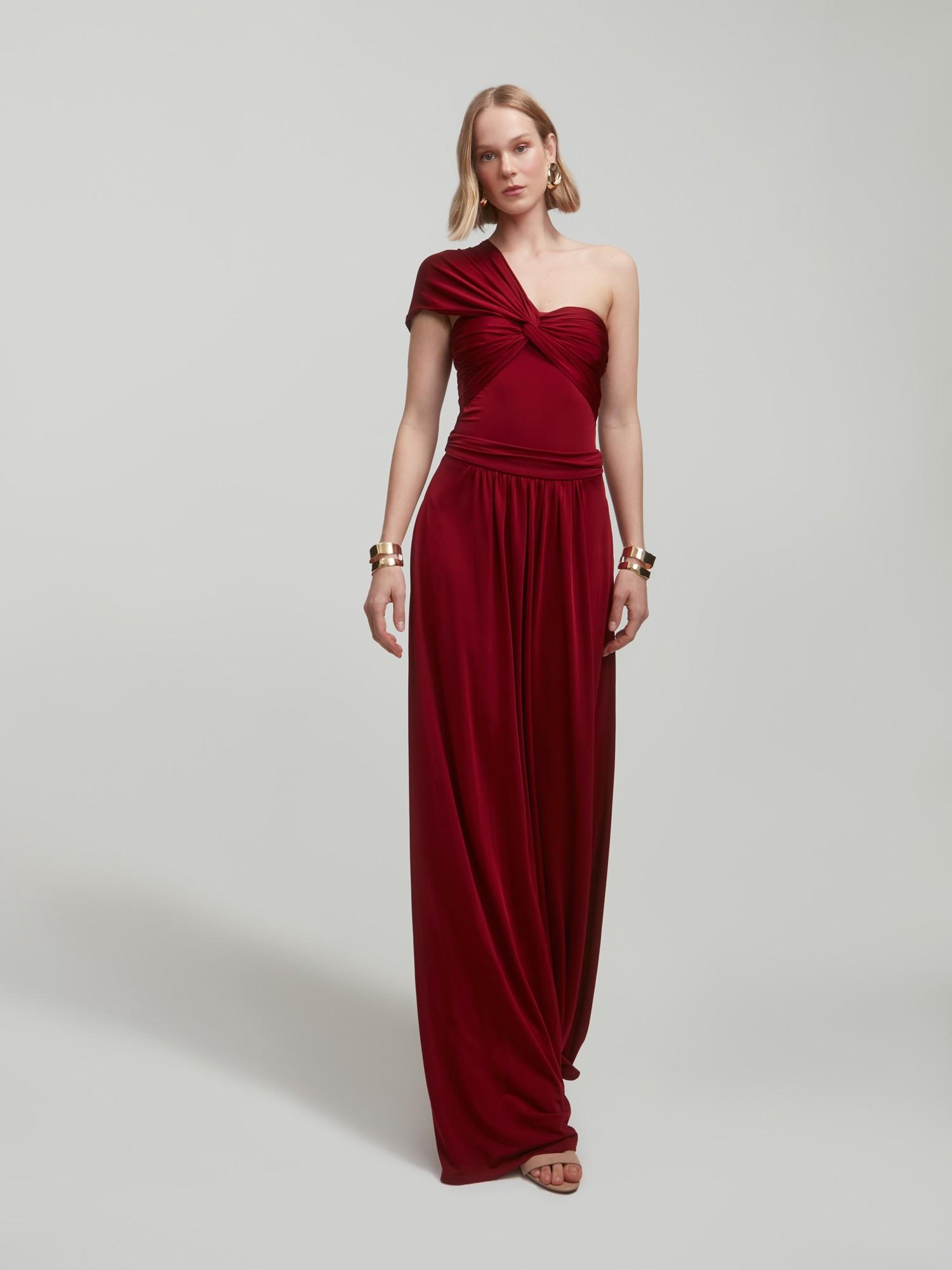 Saia Longa Amy Burgundy Saia Longa Amy Burgundy