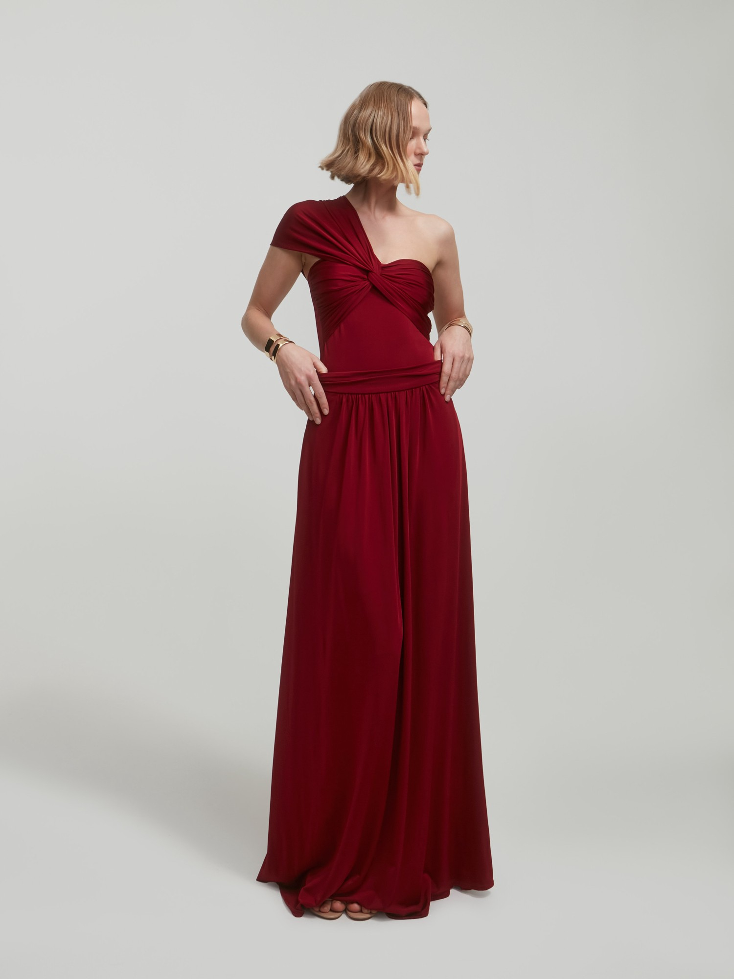 Saia Longa Amy Burgundy