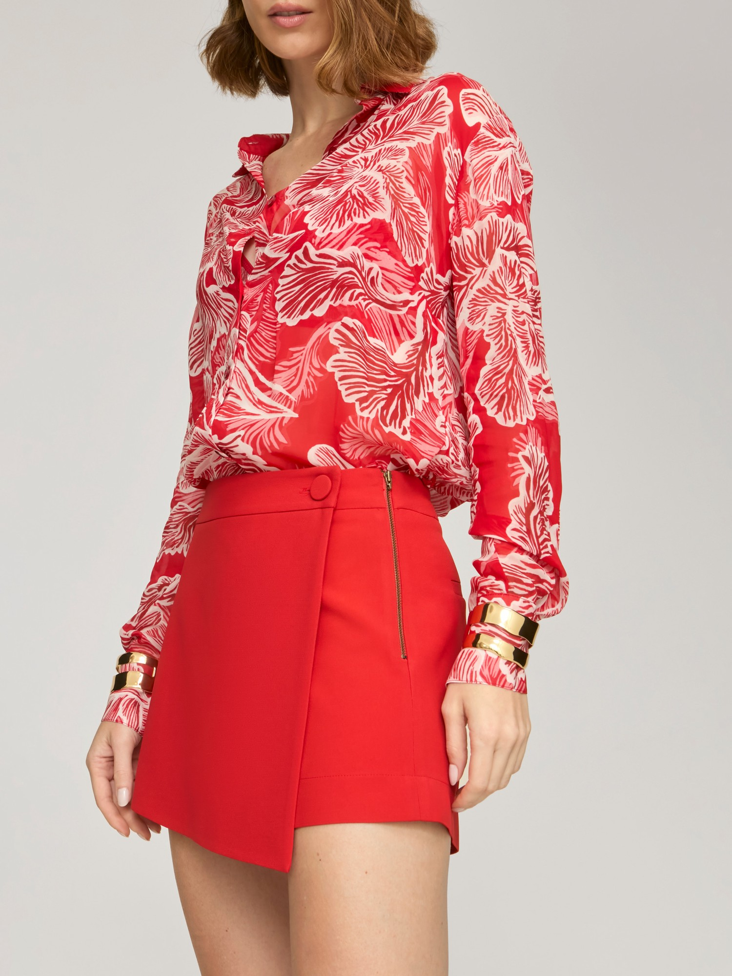 Short Saia Noelle Red