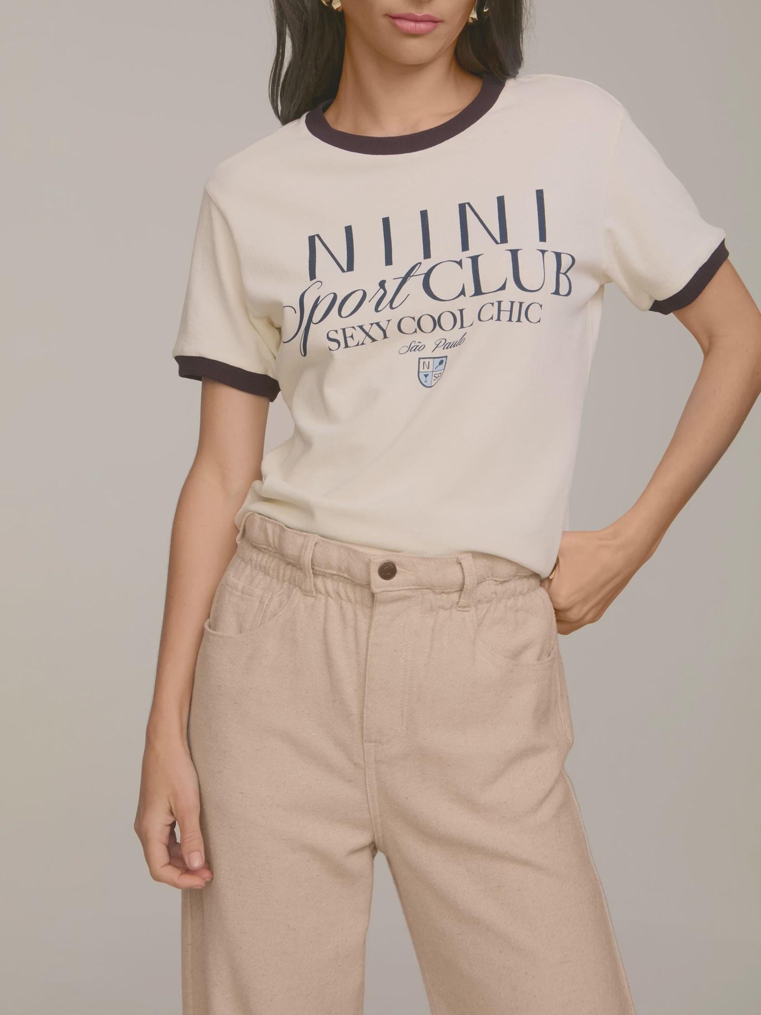 Baby Look Sport Club Off White