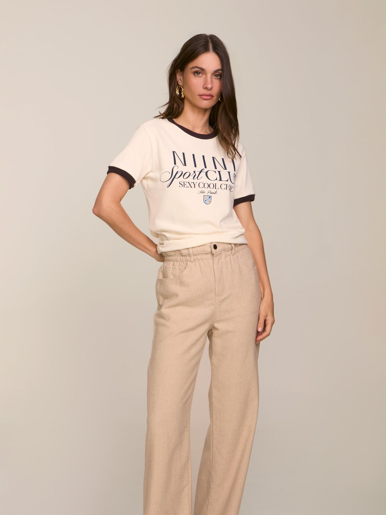 Baby Look Sport Club Off White