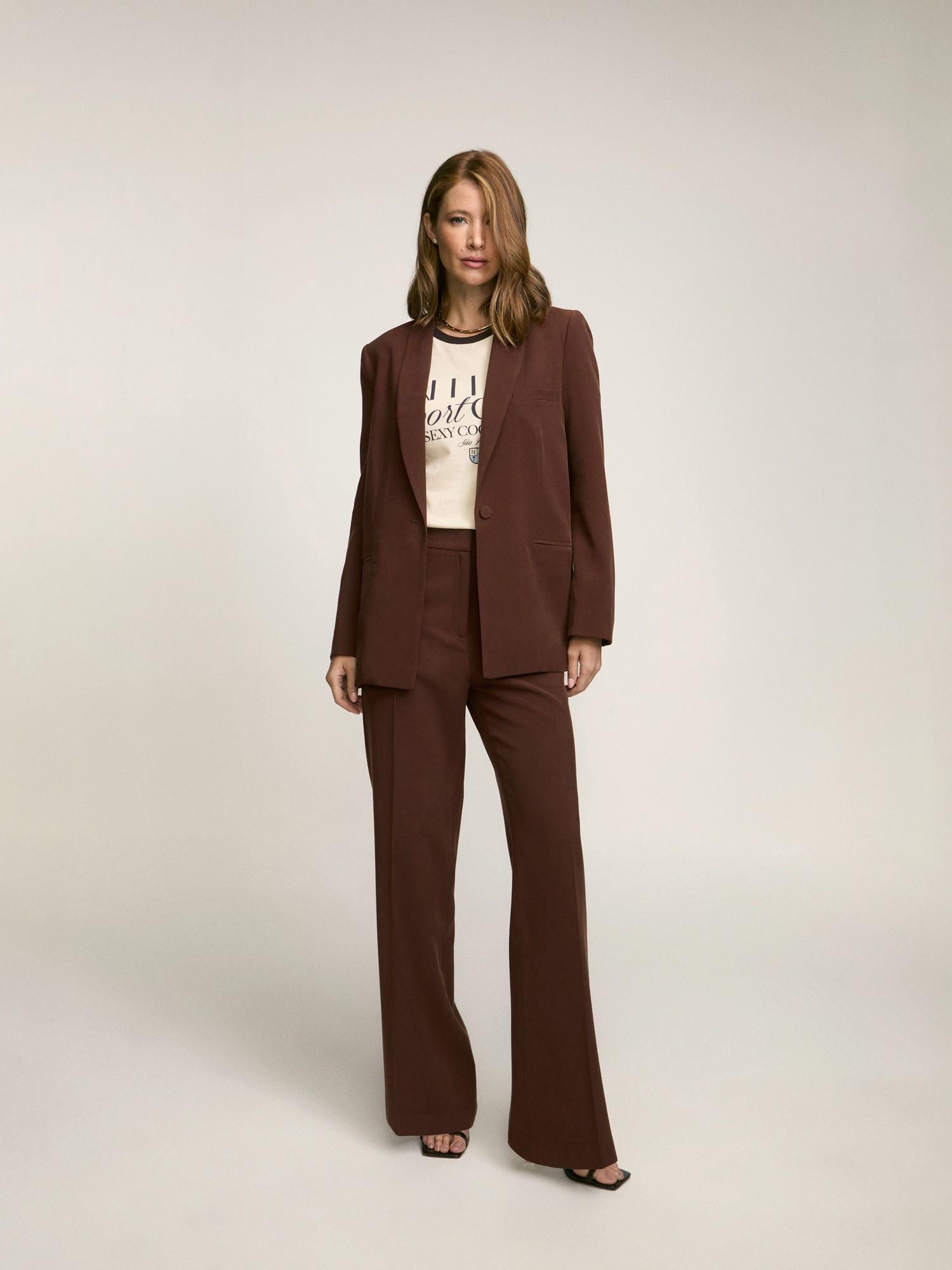 Blazer Essential Brown Blazer Essential Brown