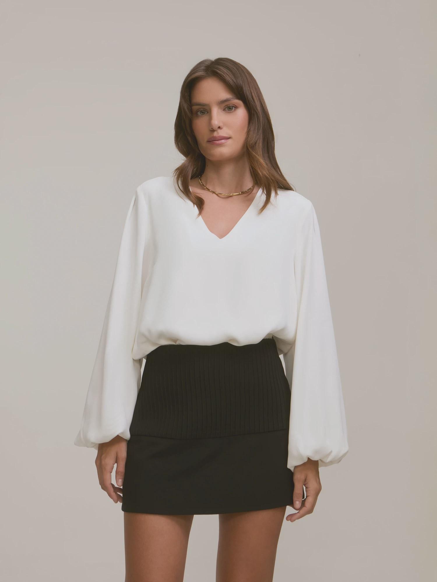 Short Saia Blends Black