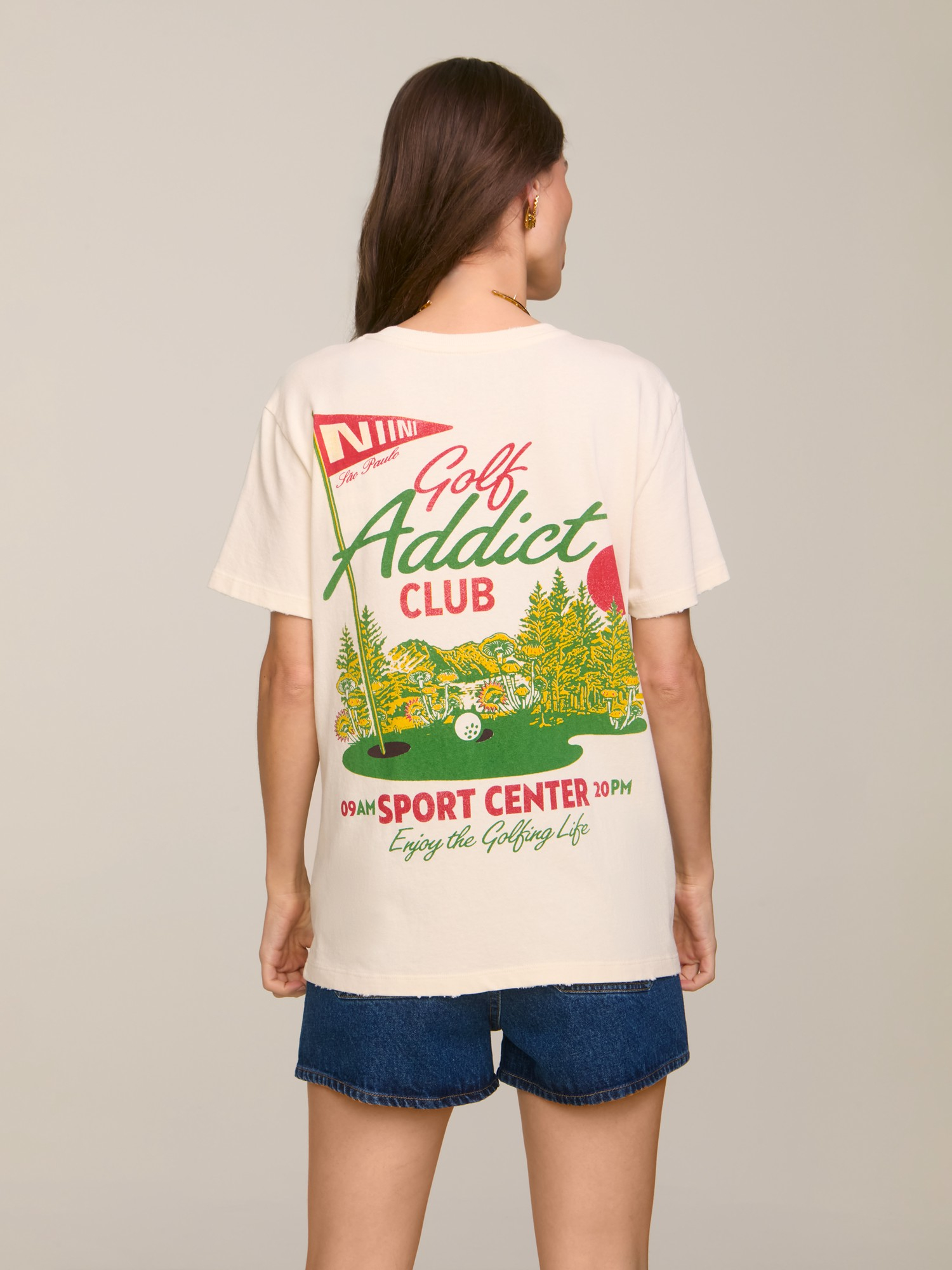 T-Shirt Golfing Off White