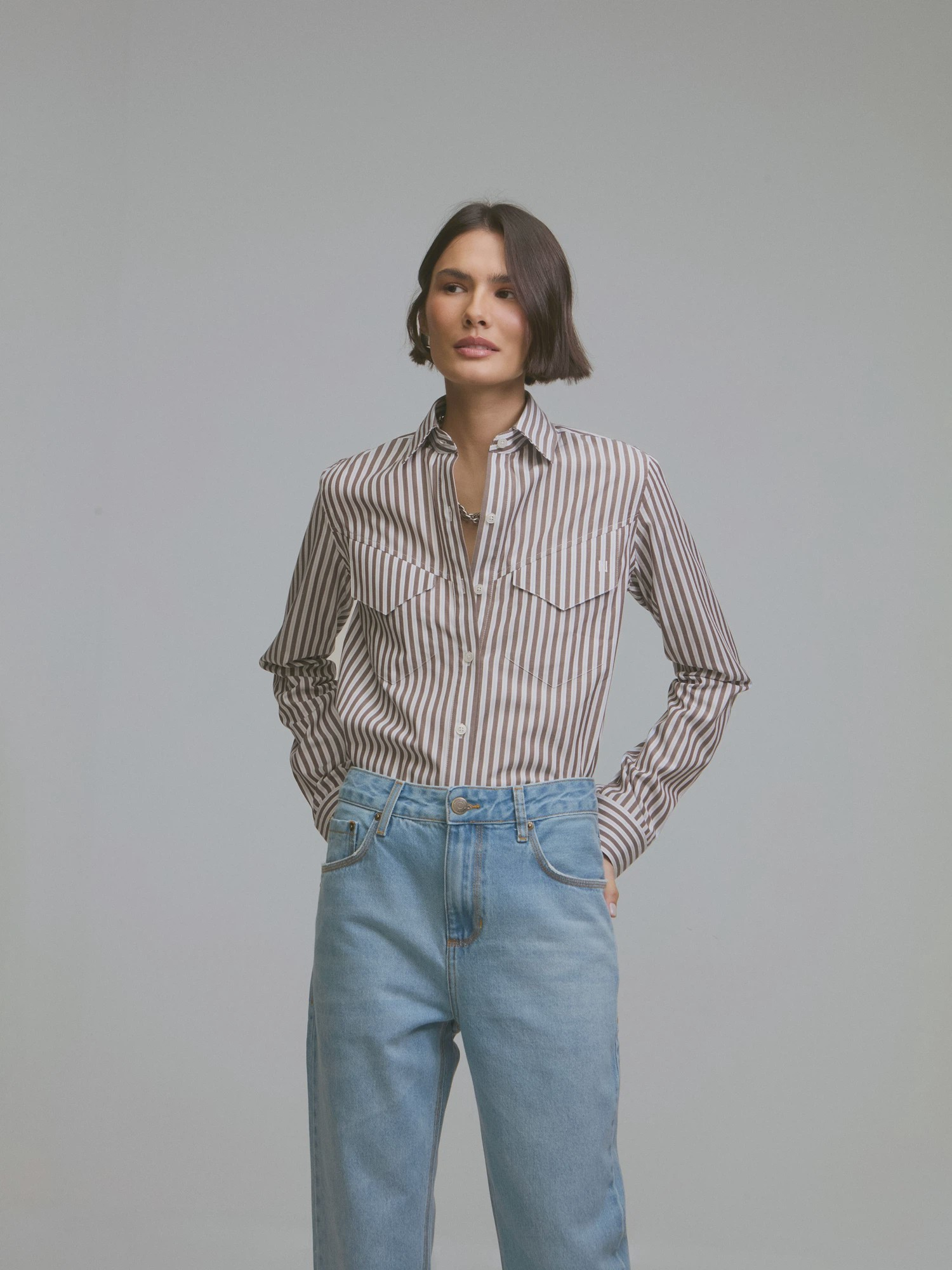 Camisa França Brown