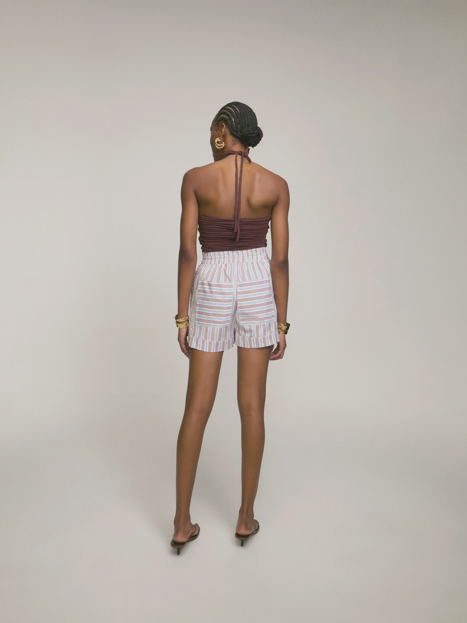 Short Aurora Listra Burgundy Short Aurora Listra Burgundy