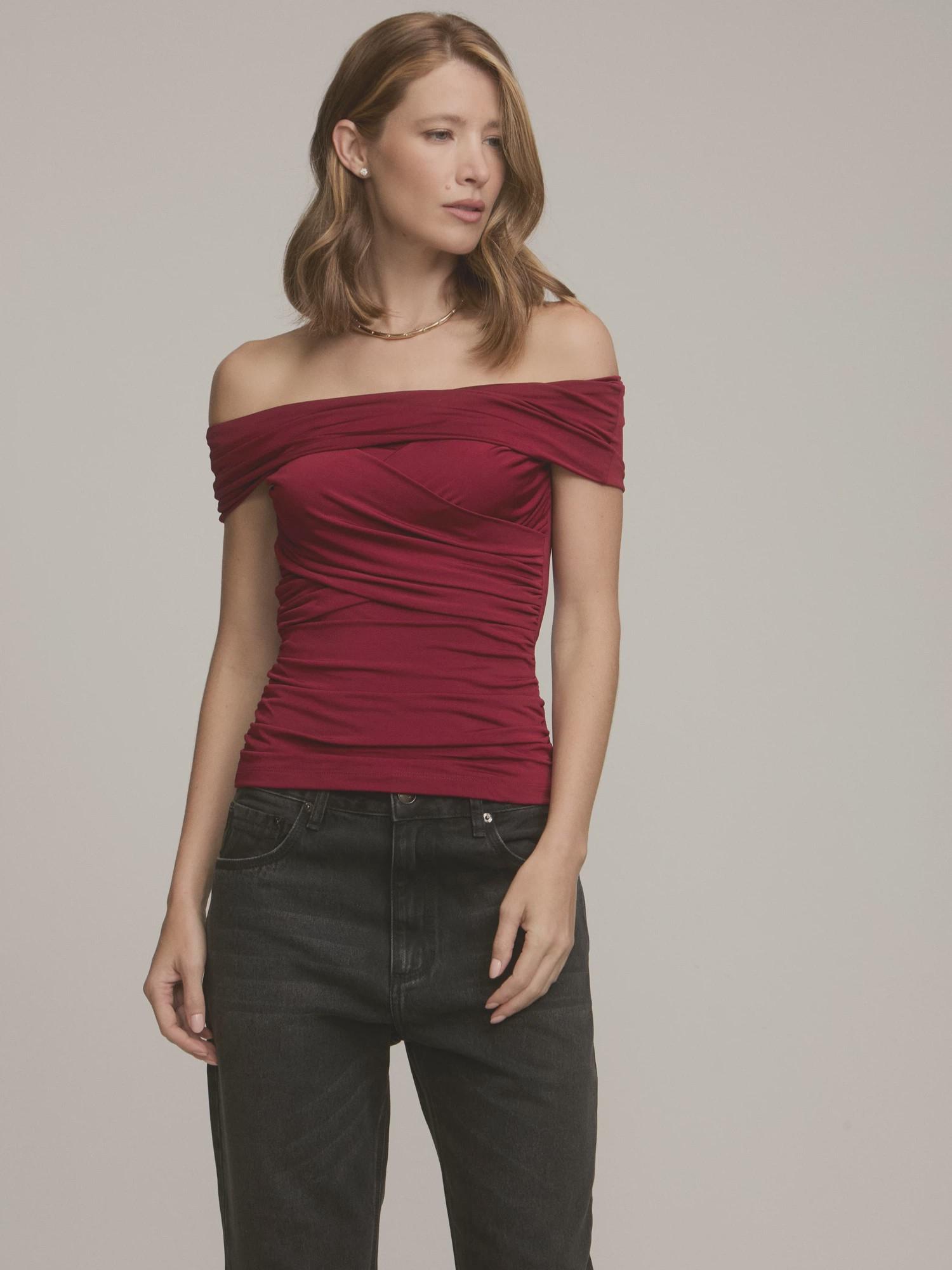 Blusa Amy Burgundy