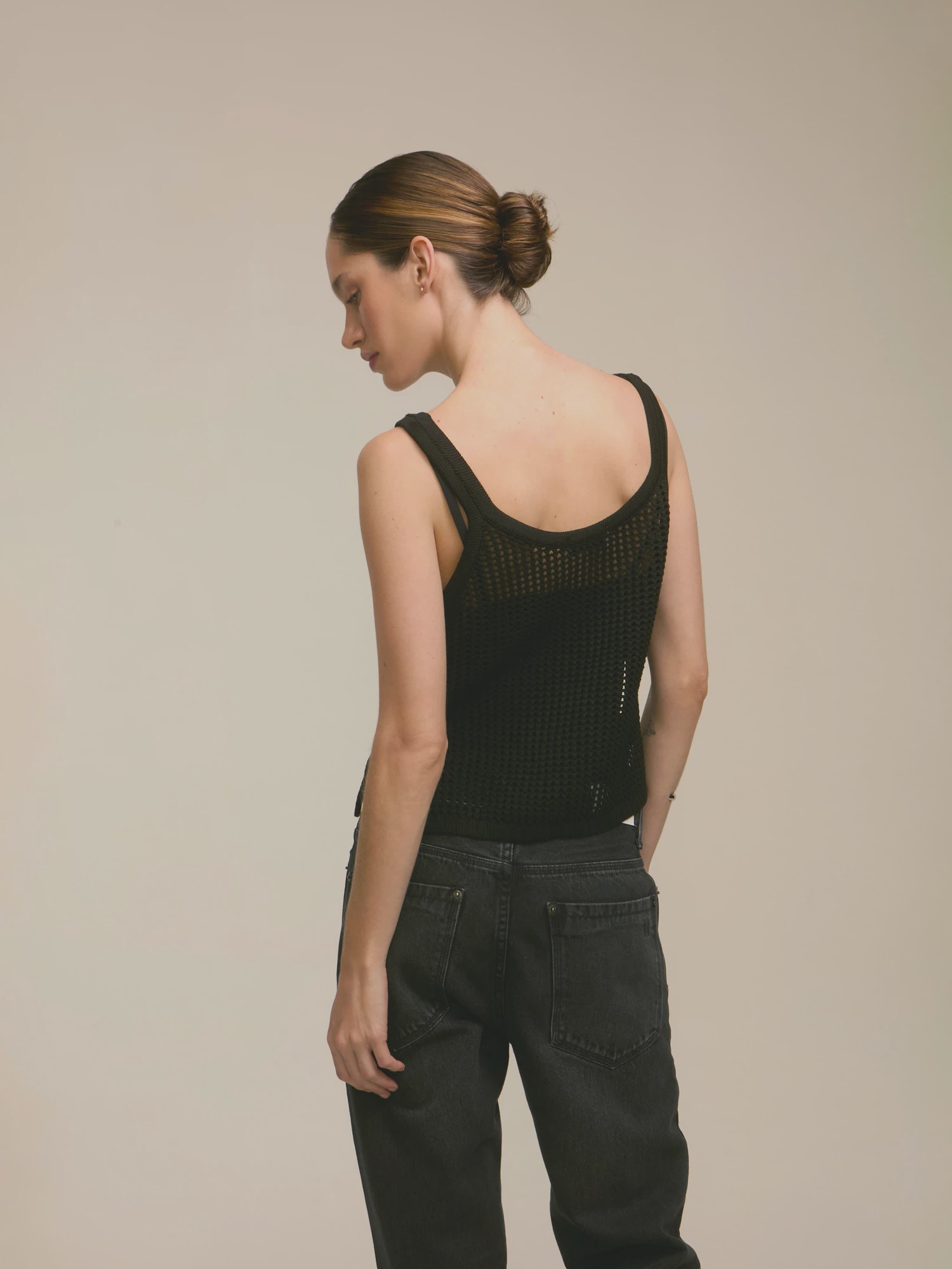 Blusa Tela Liv Black