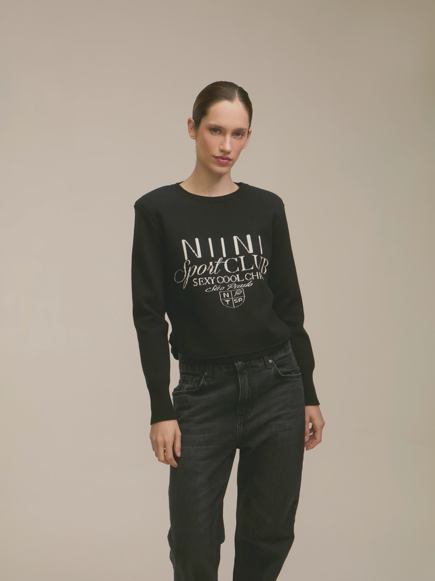 Blusa Sport Club Black