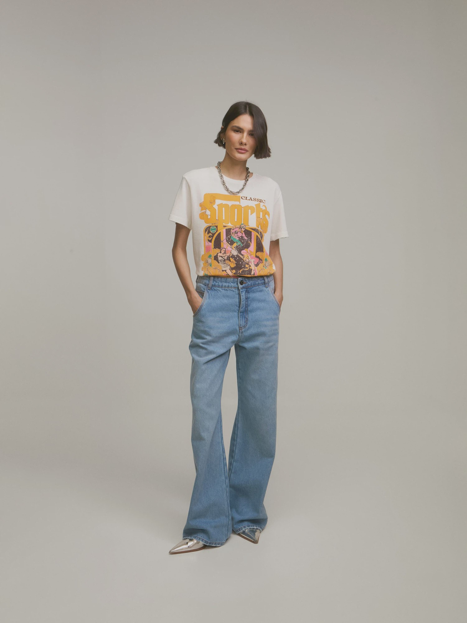 T-Shirt Sports Off White