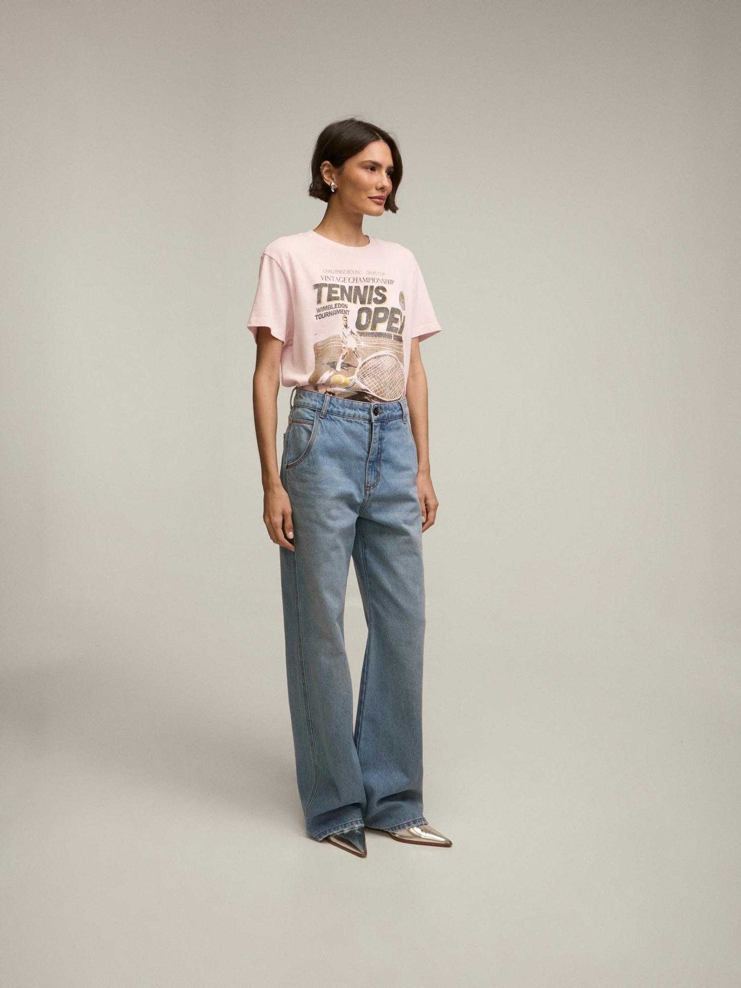 T-Shirt Tennis Light Pink