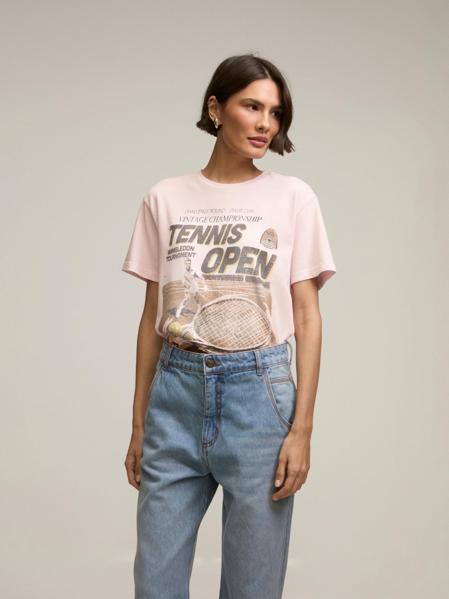 T-Shirt Tennis Light Pink