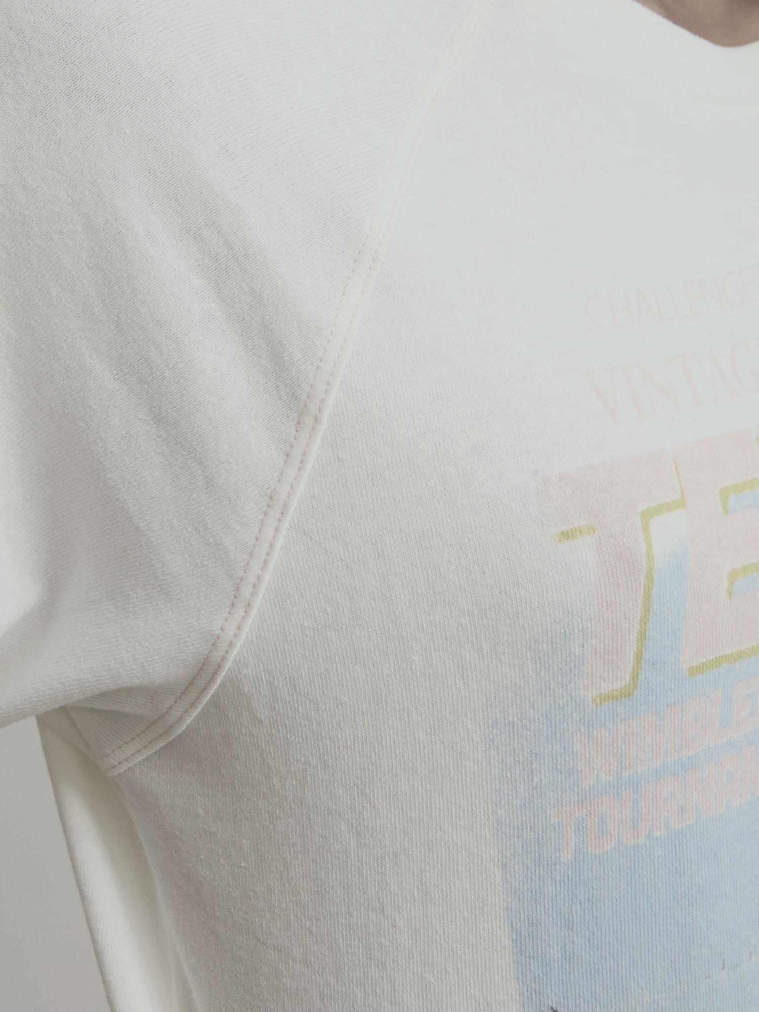 T-Shirt Tennis Off White T-Shirt Tennis Off White