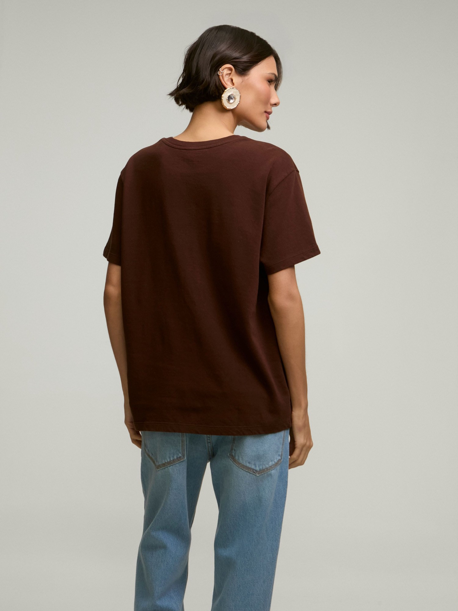T-Shirt Courchevel Brown