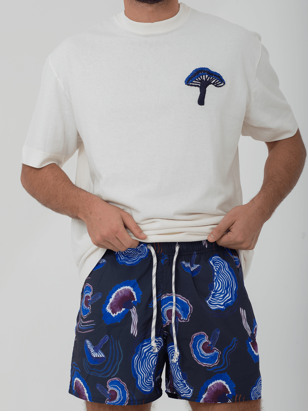 Short Mushroom Navy NIINI & Parioca