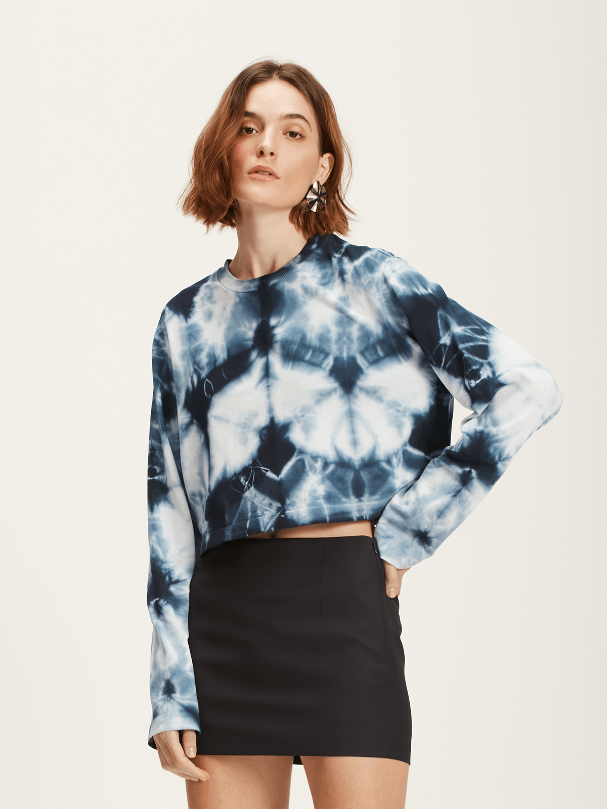 Blusa Dye Blue