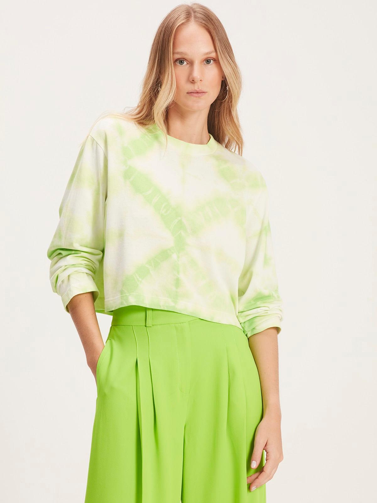 Blusa Dye Jasmine Green