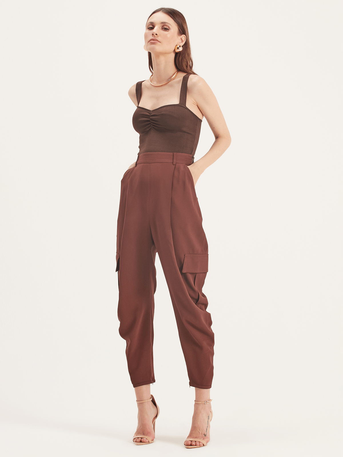 Calça Jogger Lola Chocolate