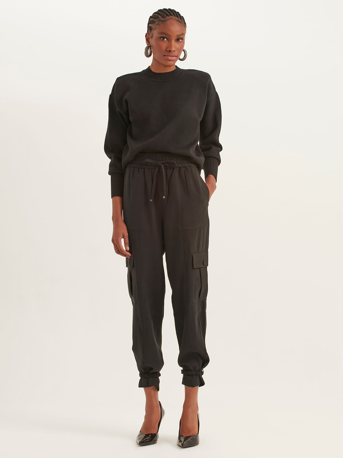 Calça Jogger Essential Black