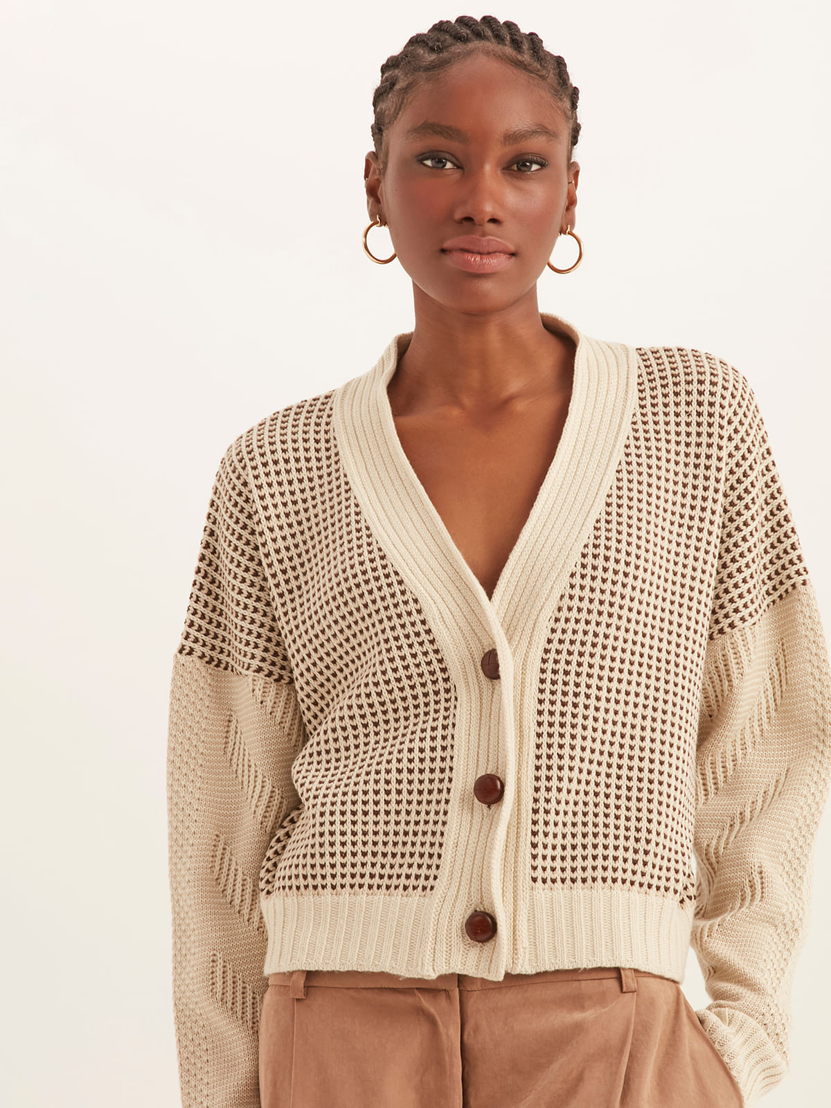 Cardigan Duda Chocolate