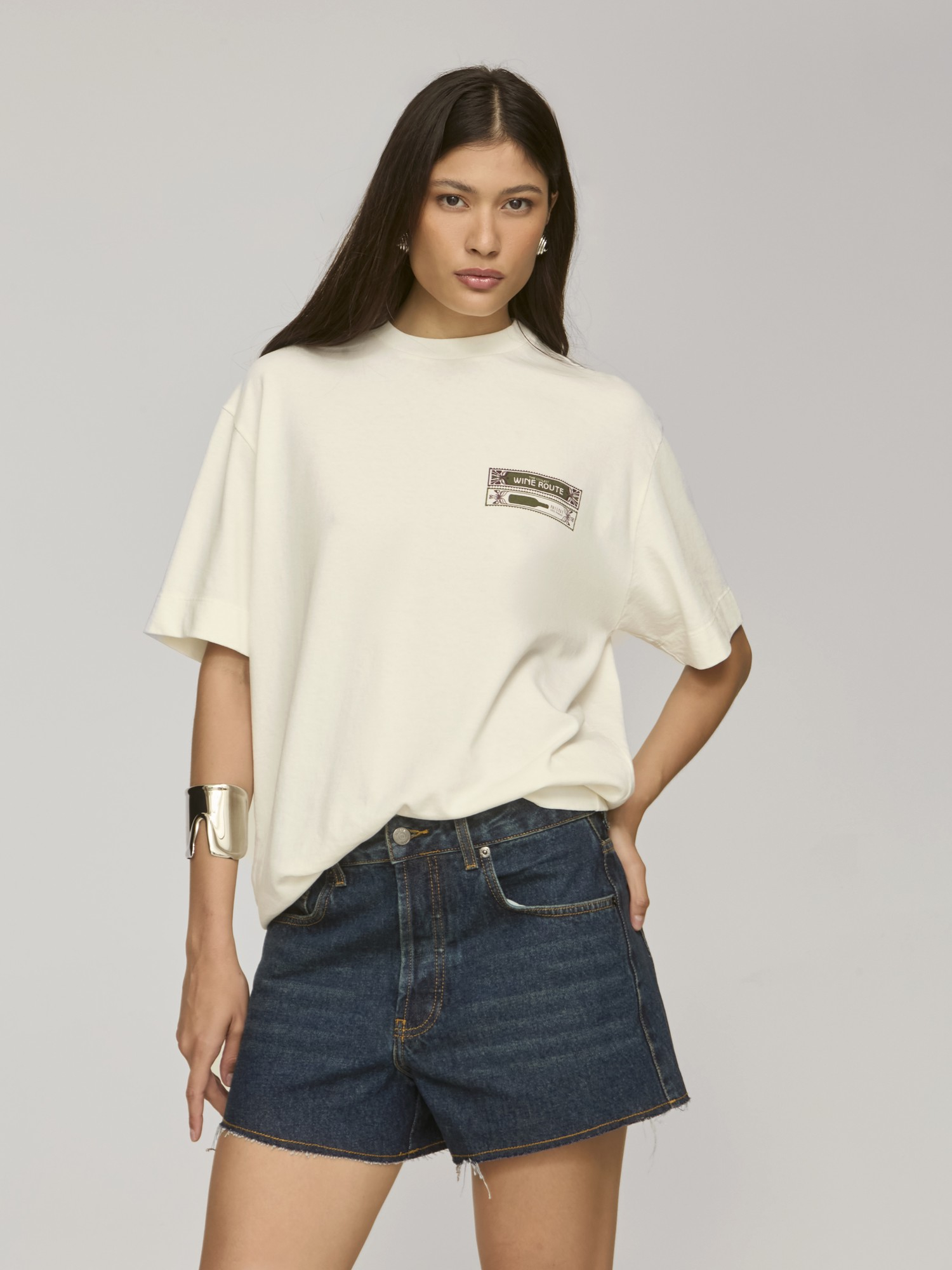 Short Denim Dark Blue