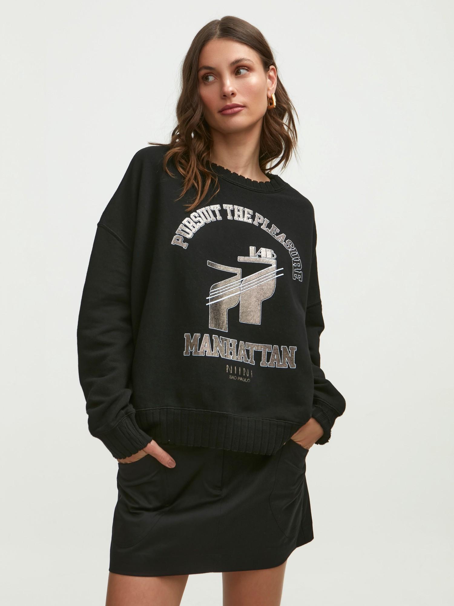 Moletom Vintage 77 Black