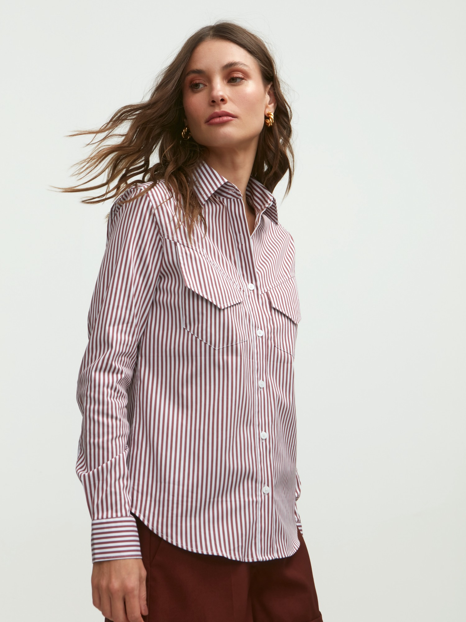 Camisa França Burgundy