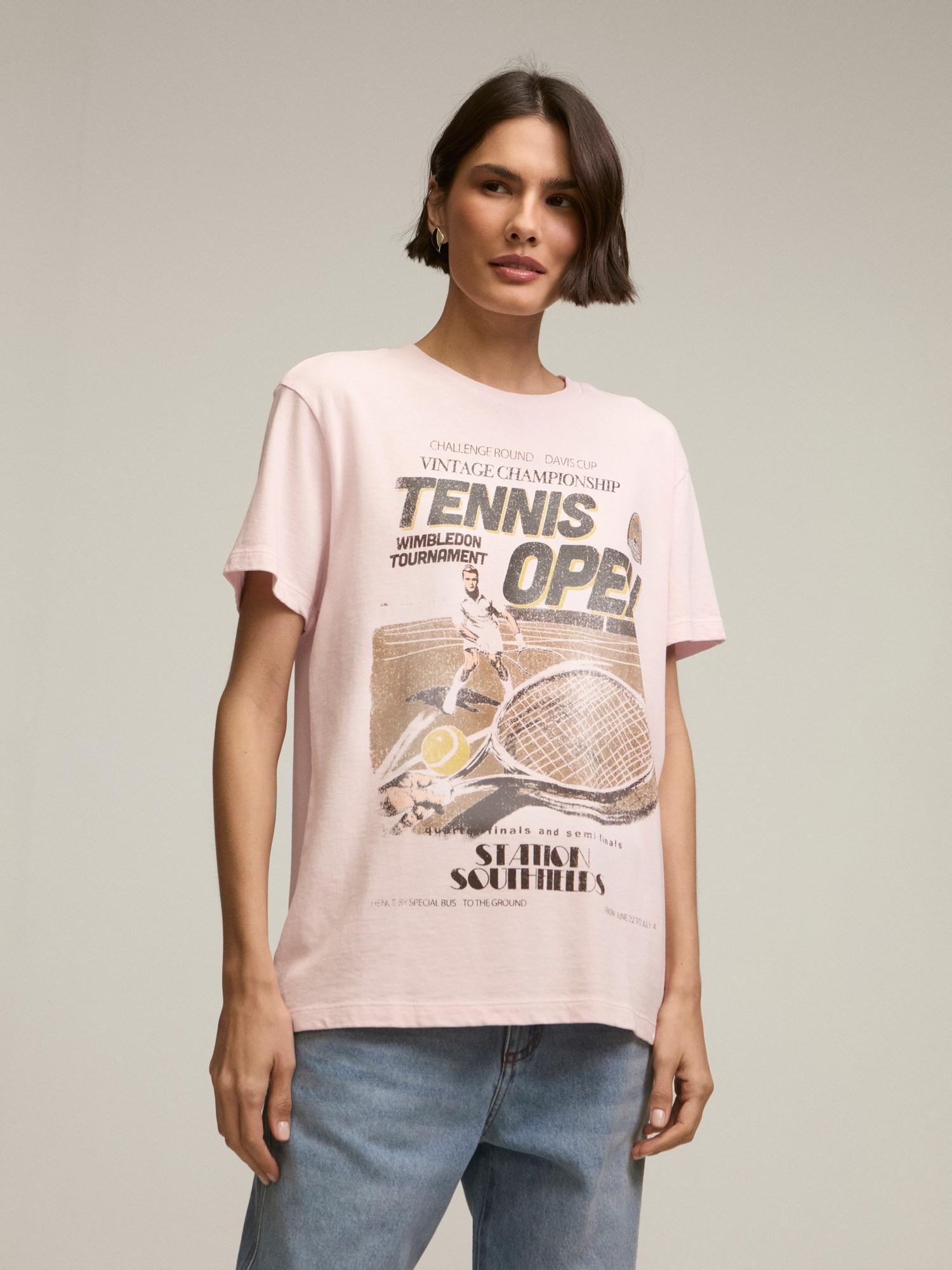 T-Shirt Tennis Light Pink