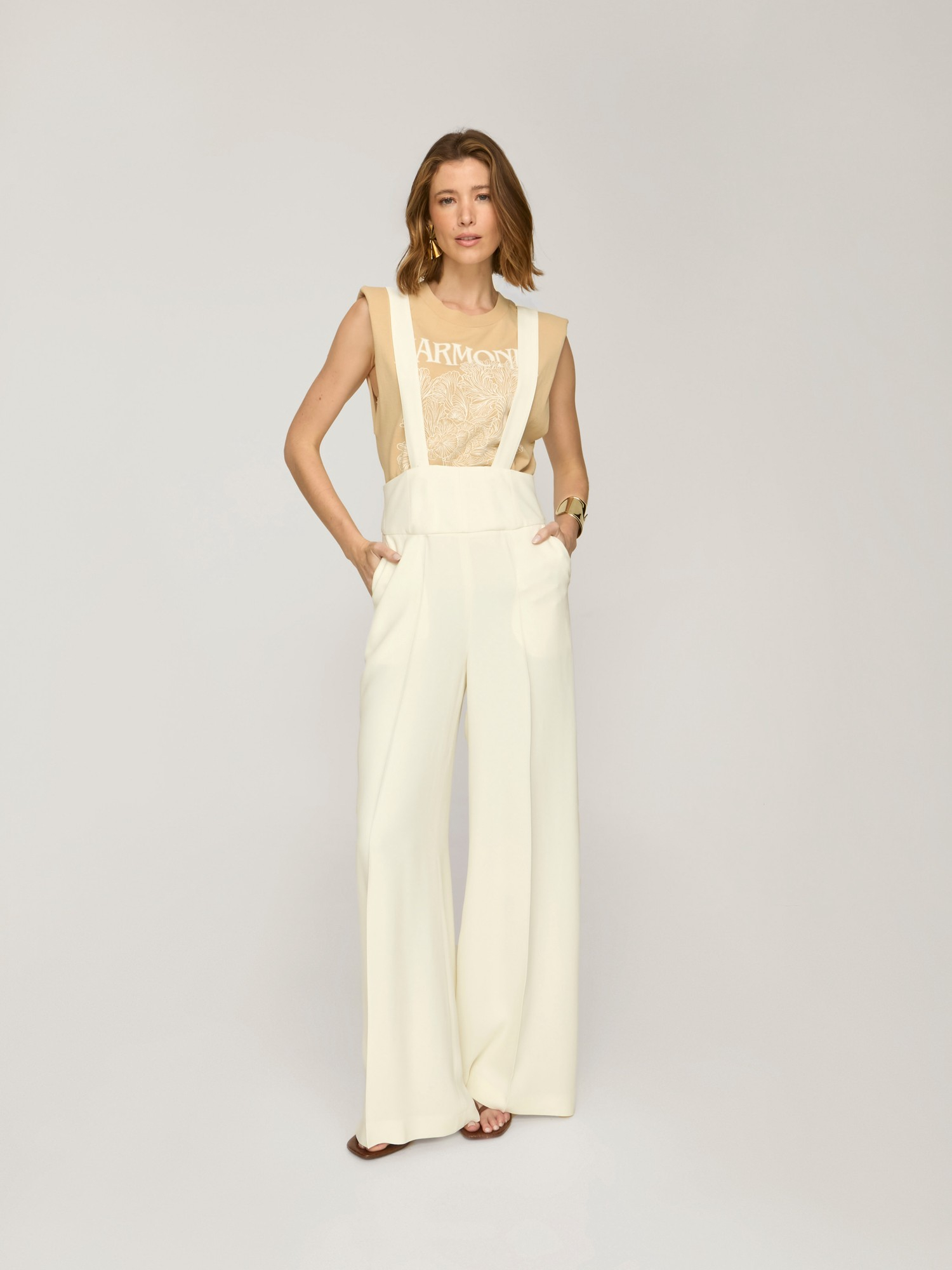Calça Corset Noelle Off White
