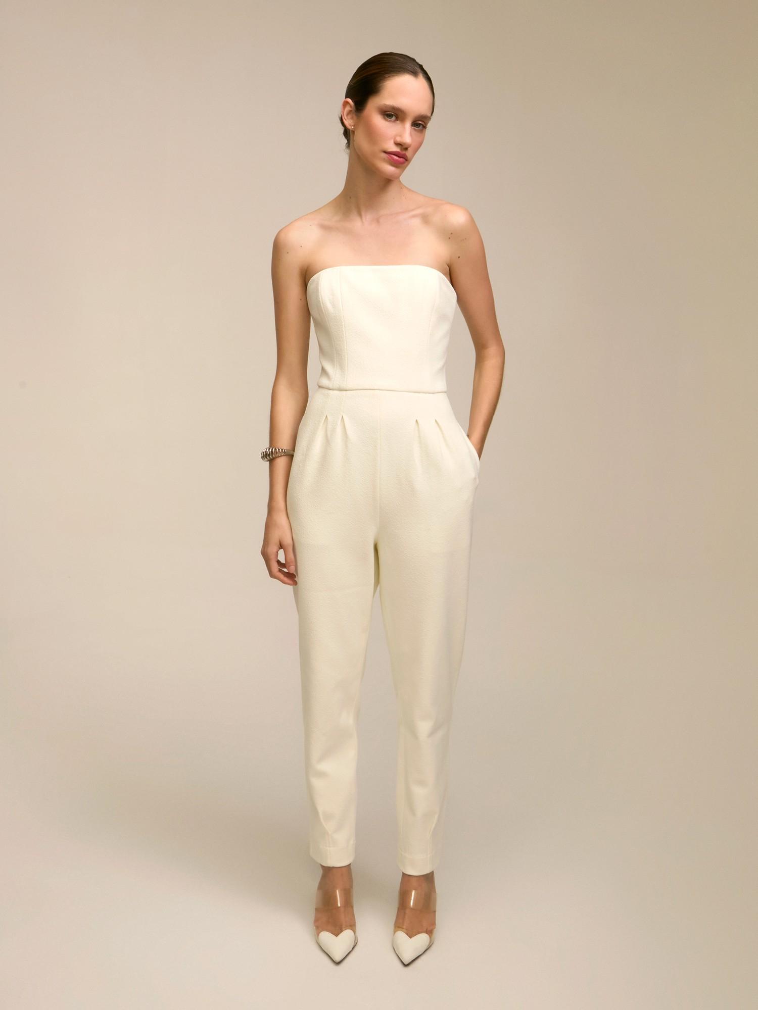Jumpsuit Greta Off White
