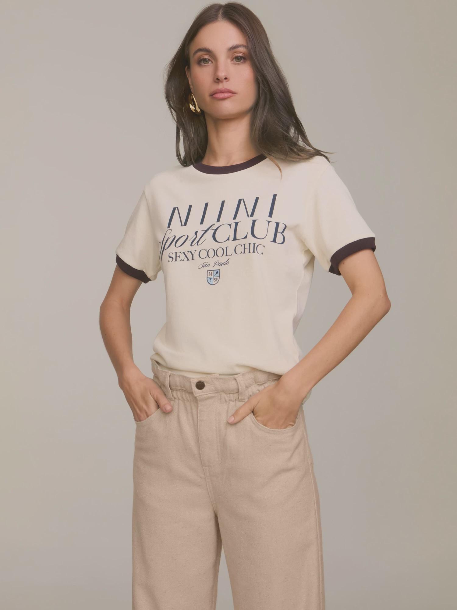 Baby Look Sport Club Off White